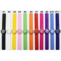 Yxl-872 Hot Sell Slap Niños Niños Niño Chica Reloj Silicona Jalea Deportiva Reloj